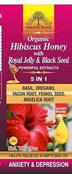 Organic Hibiscus Honey w/Royal Jelly & Black Seed