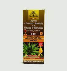 Organic Aloevera Honey w/Flaxseed & Black Seed