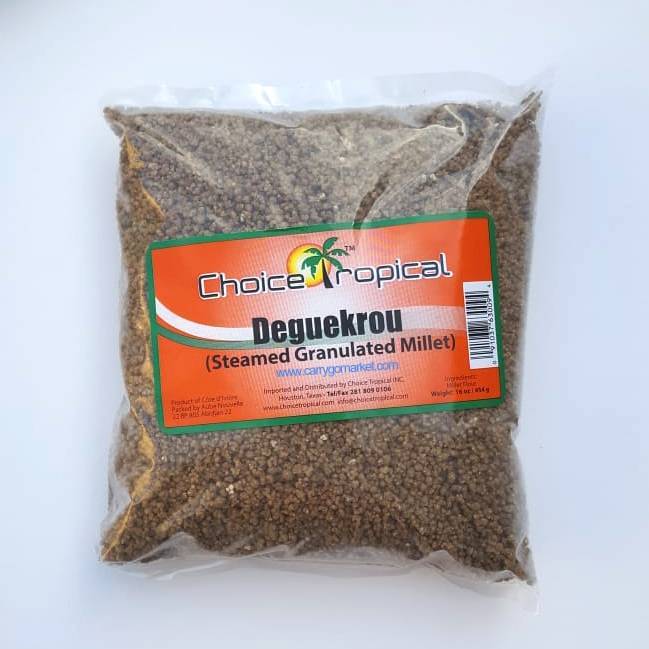 Degekrou - Steamed Granulated Millet