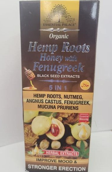 Hemp Roots Honey with Fenugreek