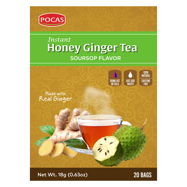 Honey Ginger Tea - Soursop Flavor