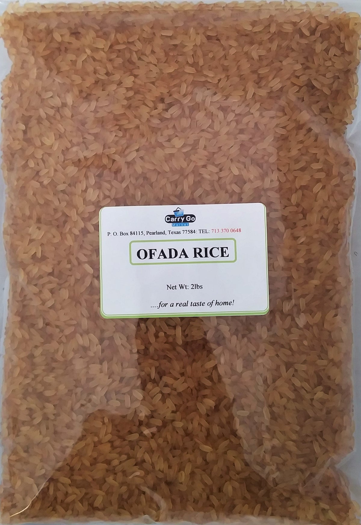 Ofada Rice 2lbs — Carry Go Market