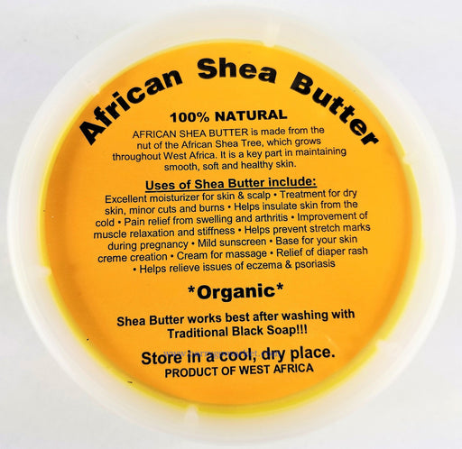 Yellow Shea Butter 8oz - Carry Go Market