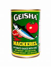 Geisha Mackerel Fish - Hot